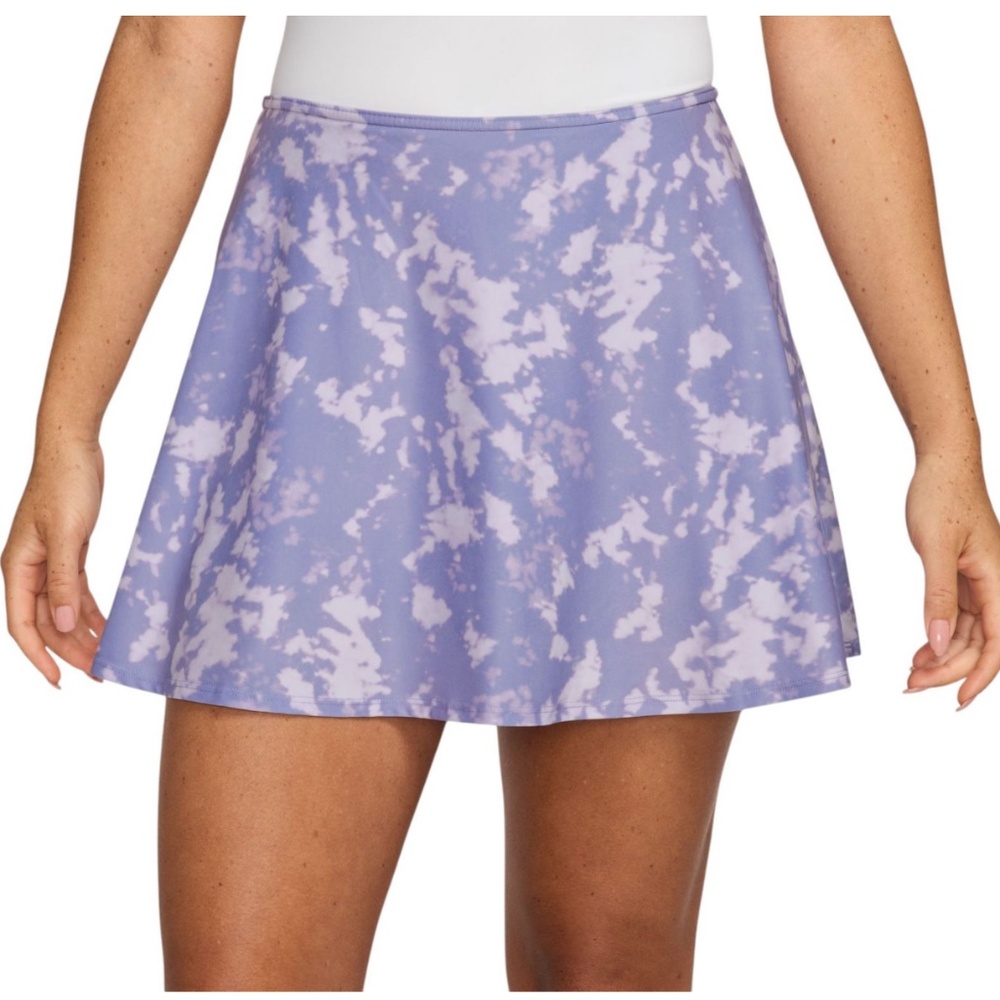 Nike Victory‎ Dri-Fit Flouncy Printed Golf Skirt - Lilac Ice - Size Large NWT